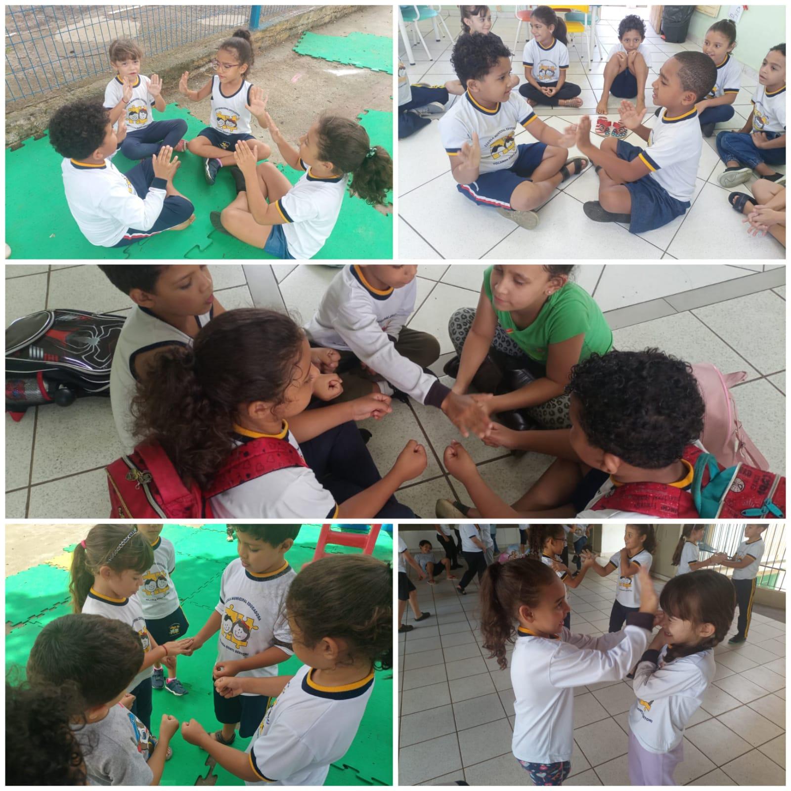 Jogos de mãos e parlendas entre as crianças