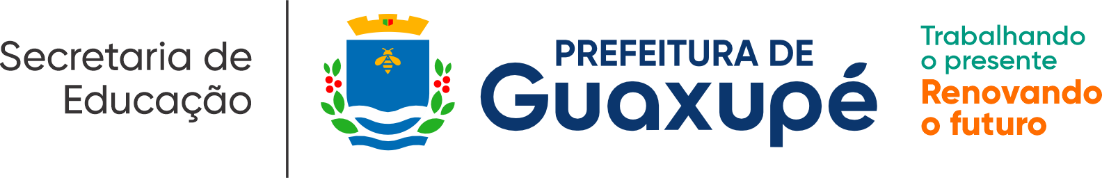 Logomarca da Secretaria Municipal de Educação de Guaxupé